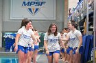 Senior Day  Swimming & Diving Senior Day 2024. - Photo by Keith Nordstrom : Wheaton, Swimming